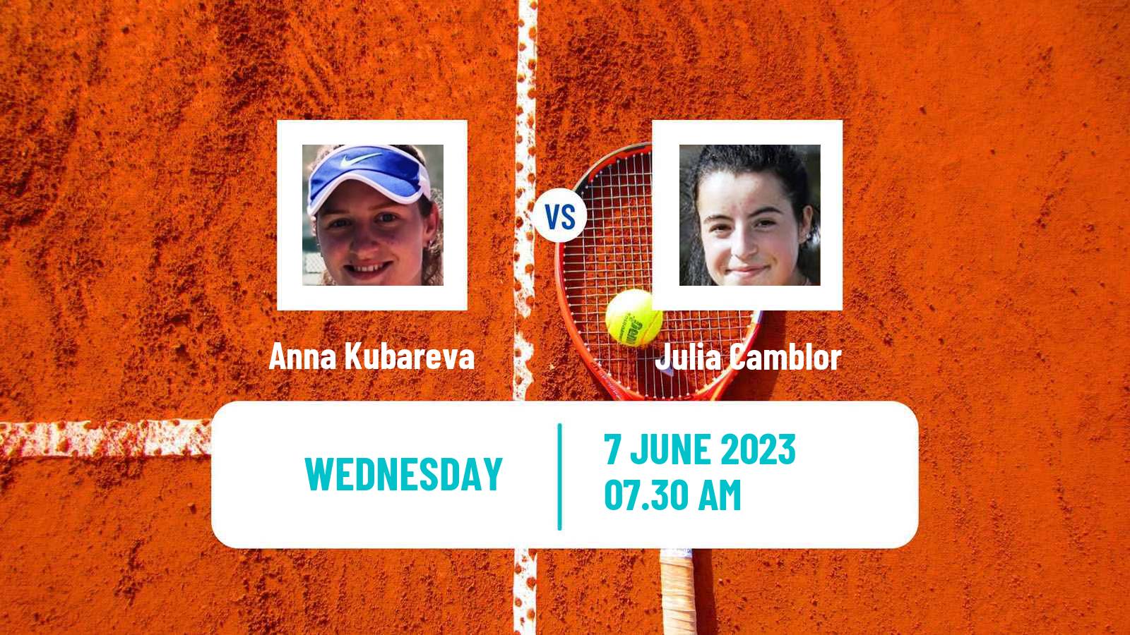 Tennis ITF W25 Setubal Women Anna Kubareva - Julia Camblor