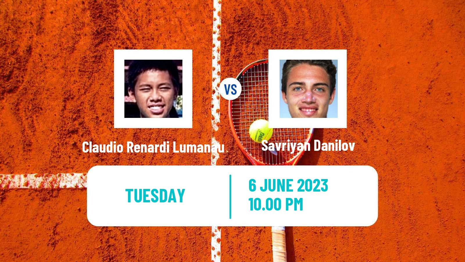 Tennis ITF M25 Jakarta 5 Men Claudio Renardi Lumanau - Savriyan Danilov