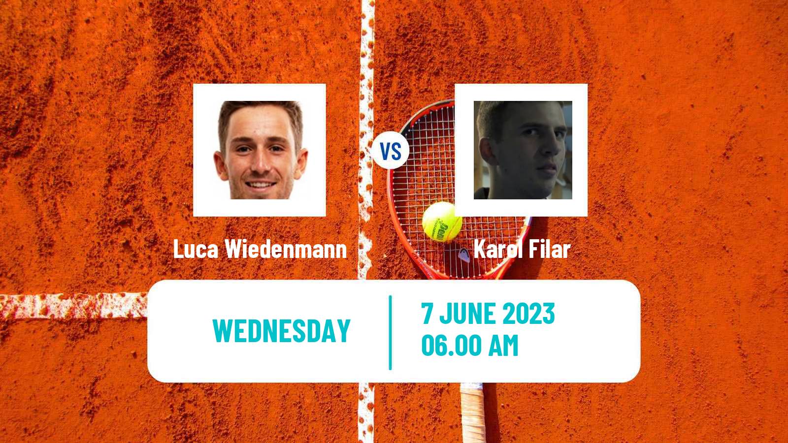 Tennis ITF M15 Nyiregyhaza Men Luca Wiedenmann - Karol Filar