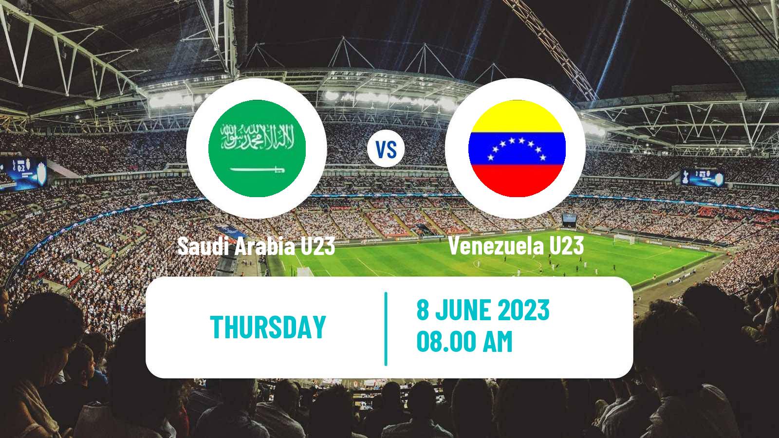Soccer Maurice Revello Tournament Saudi Arabia U23 - Venezuela U23
