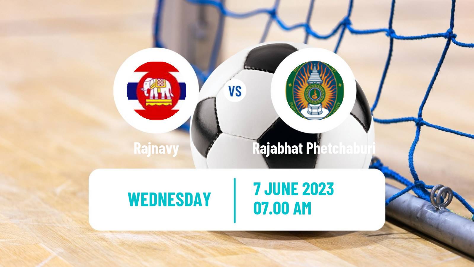 Futsal Thai League Futsal Rajnavy - Rajabhat Phetchaburi