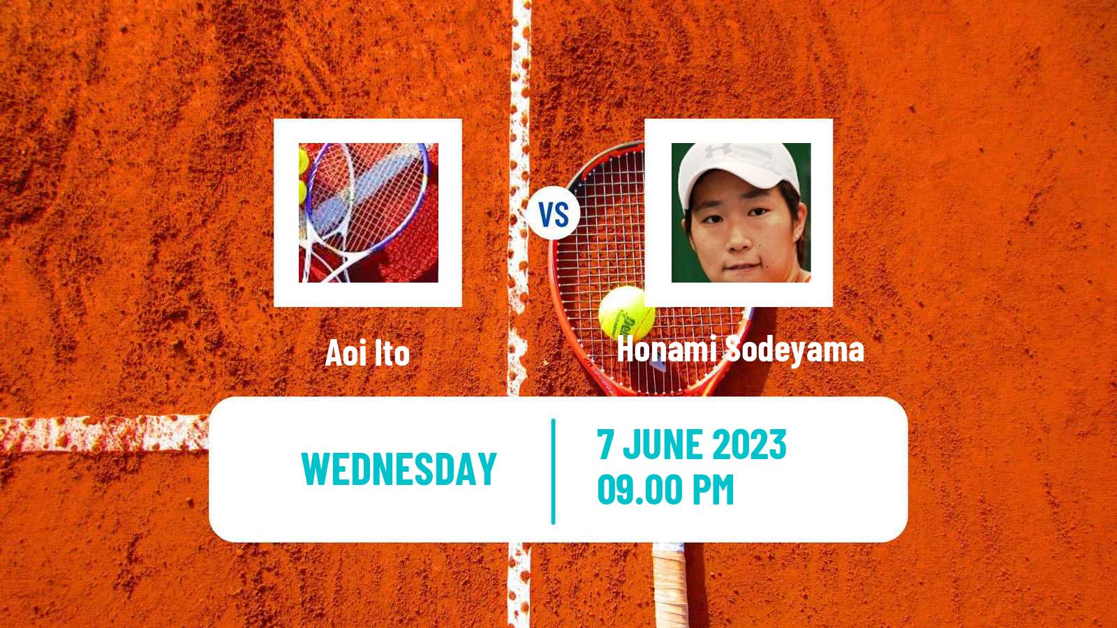 Tennis ITF W15 Kashiwa Women Aoi Ito - Honami Sodeyama