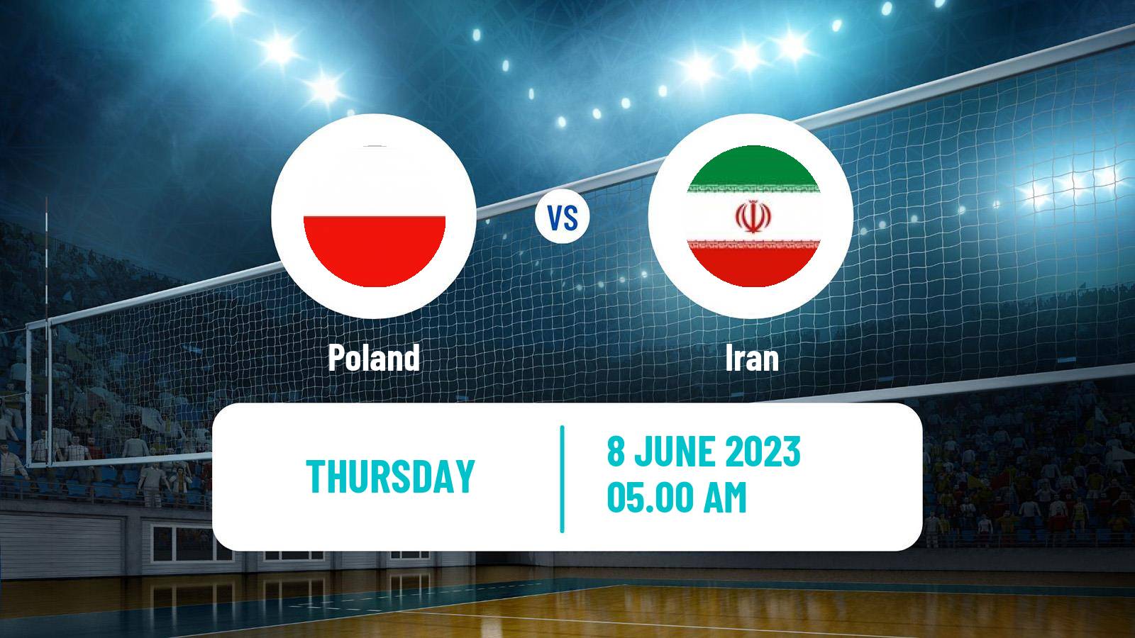 Volleyball Nations League Volleyball Poland - Iran