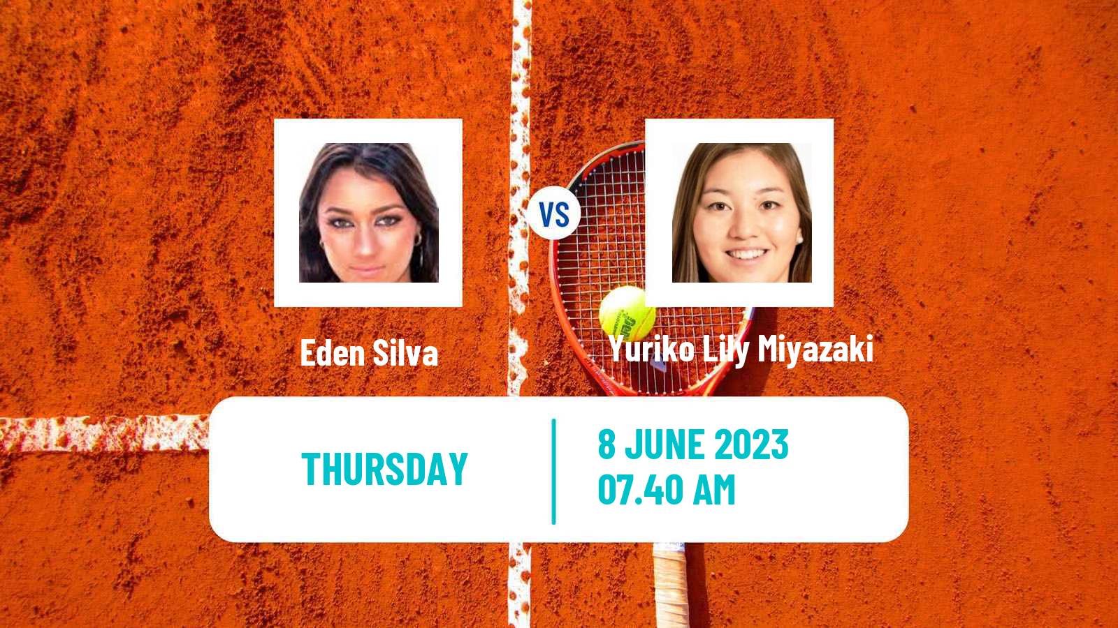 Tennis ITF W100 Surbiton Women Eden Silva - Yuriko Lily Miyazaki