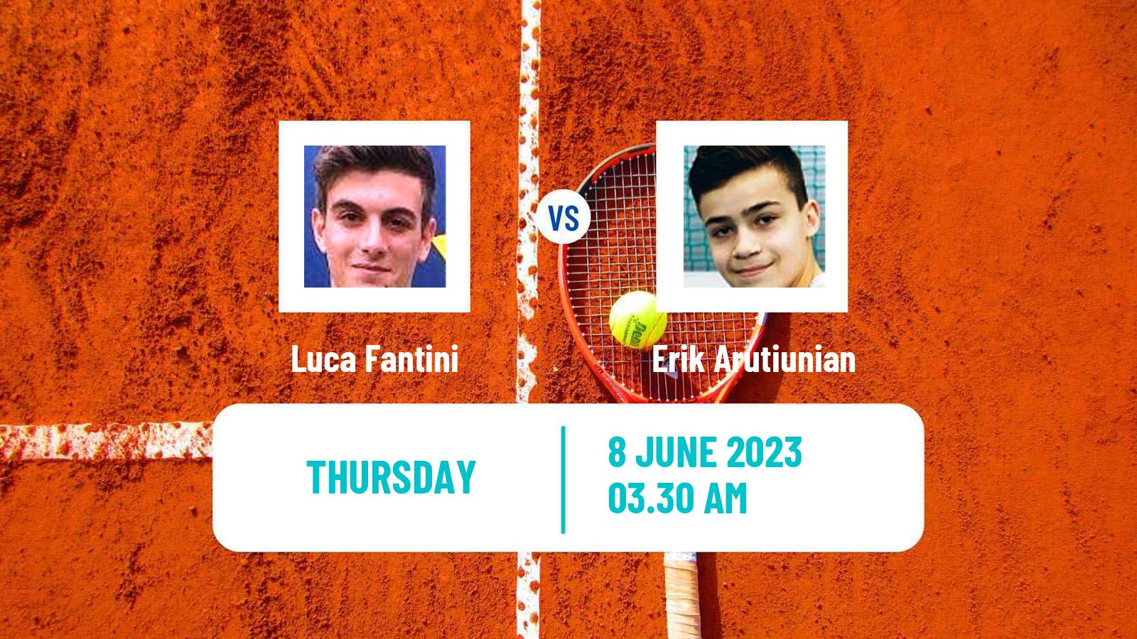 Tennis ITF M15 Tehran Men Luca Fantini - Erik Arutiunian