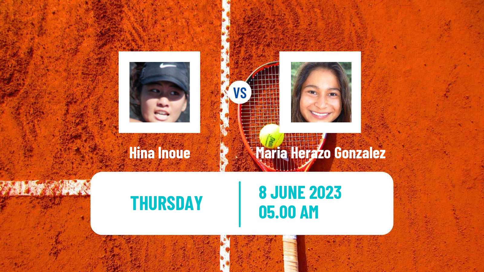 Tennis ITF W25 Setubal Women Hina Inoue - Maria Herazo Gonzalez