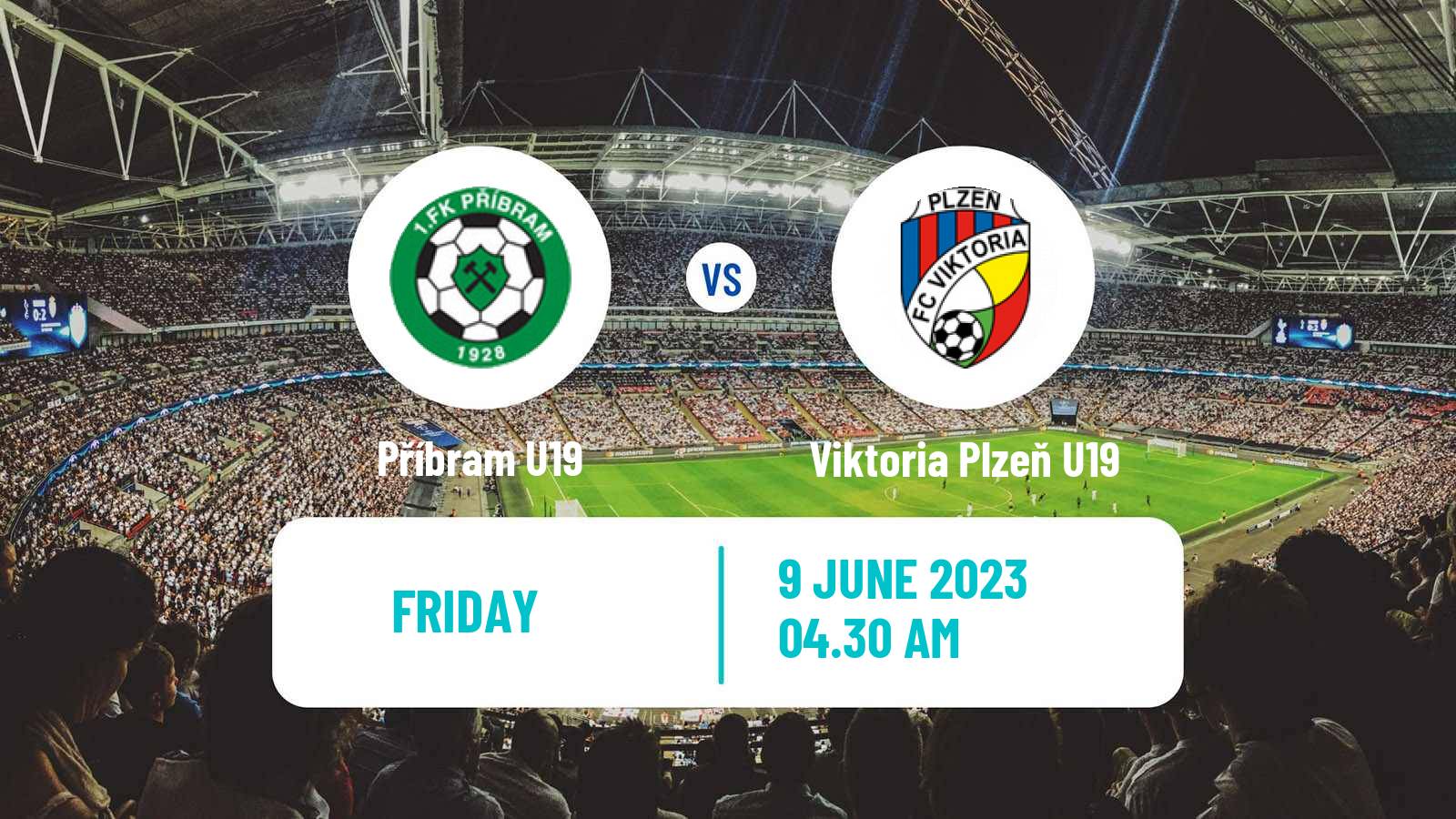 Soccer Czech U19 League Příbram U19 - Viktoria Plzeň U19