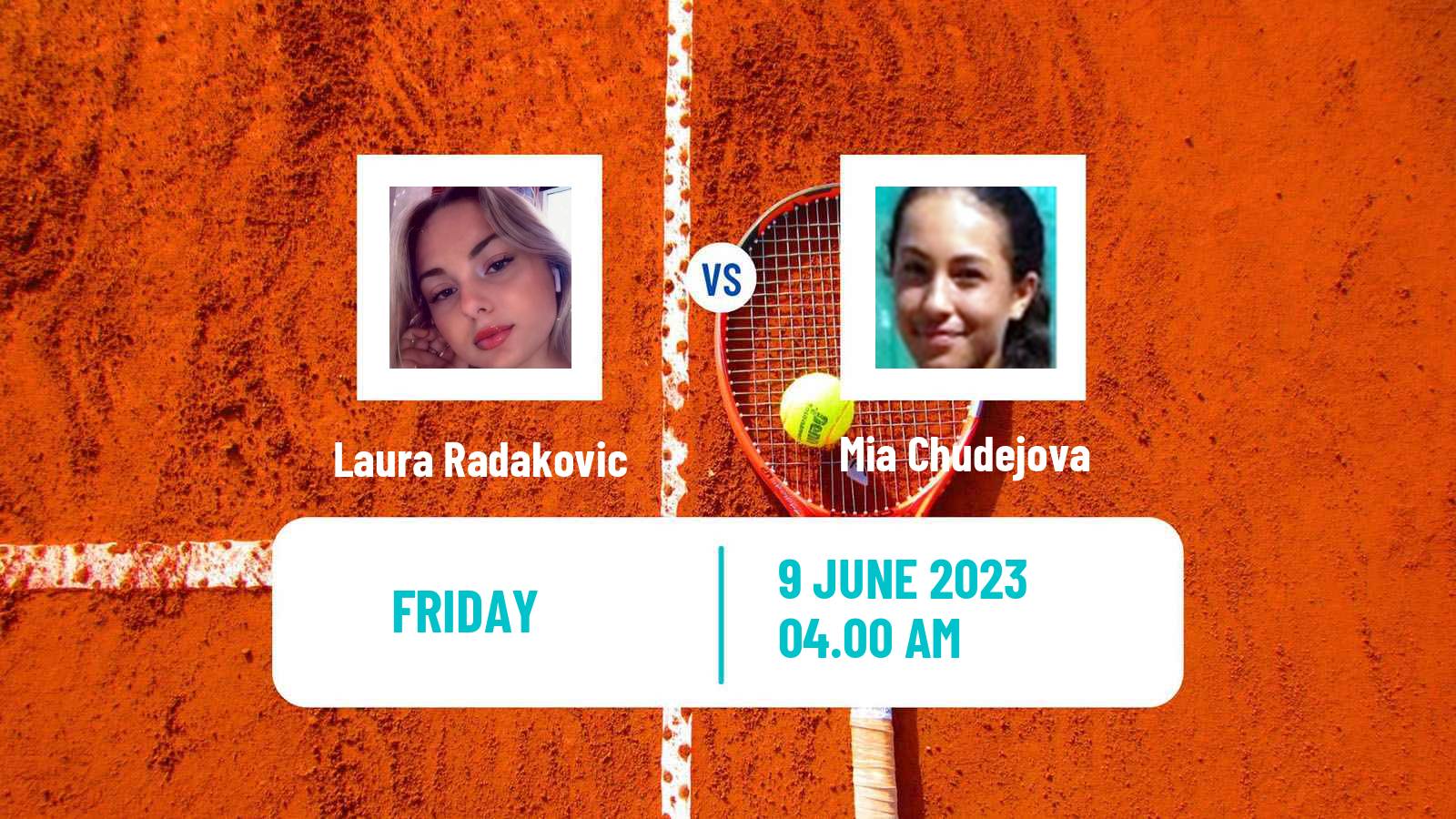 Tennis ITF W15 Banja Luka Women Laura Radakovic - Mia Chudejova