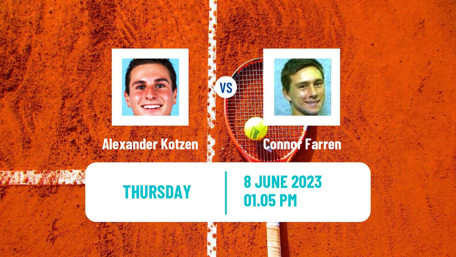 Tennis ITF M15 San Diego Men Alexander Kotzen - Connor Farren
