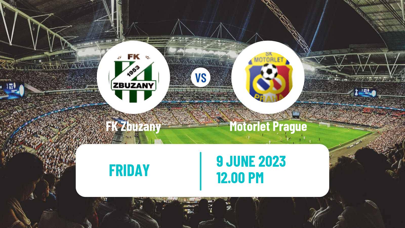 Soccer Czech CFL Group A Zbuzany - Motorlet Prague