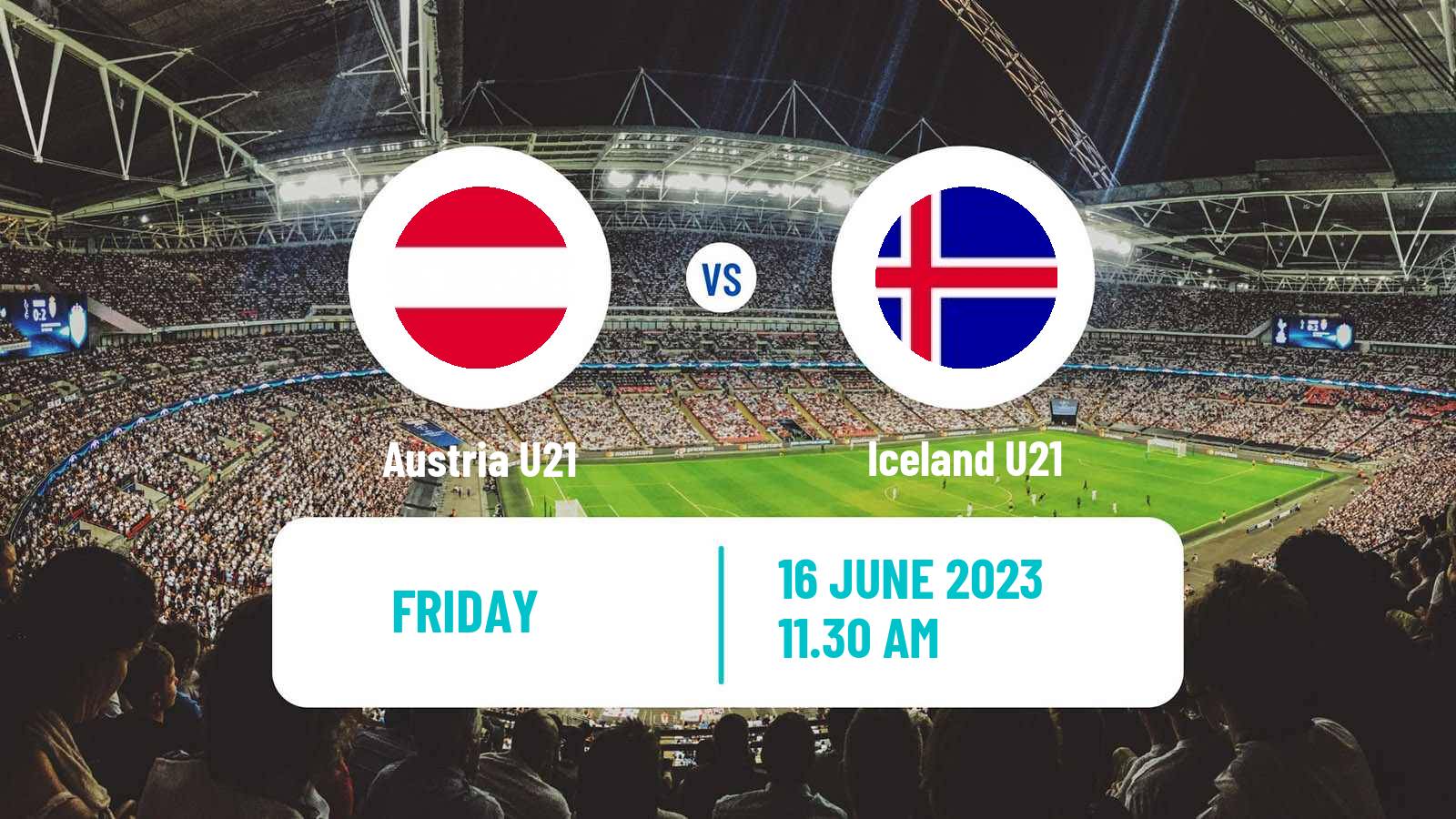 Soccer Friendly Austria U21 - Iceland U21