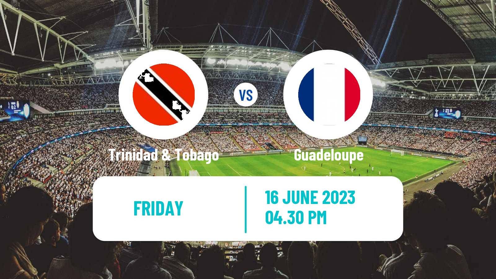 Soccer Gold Cup Trinidad & Tobago - Guadeloupe