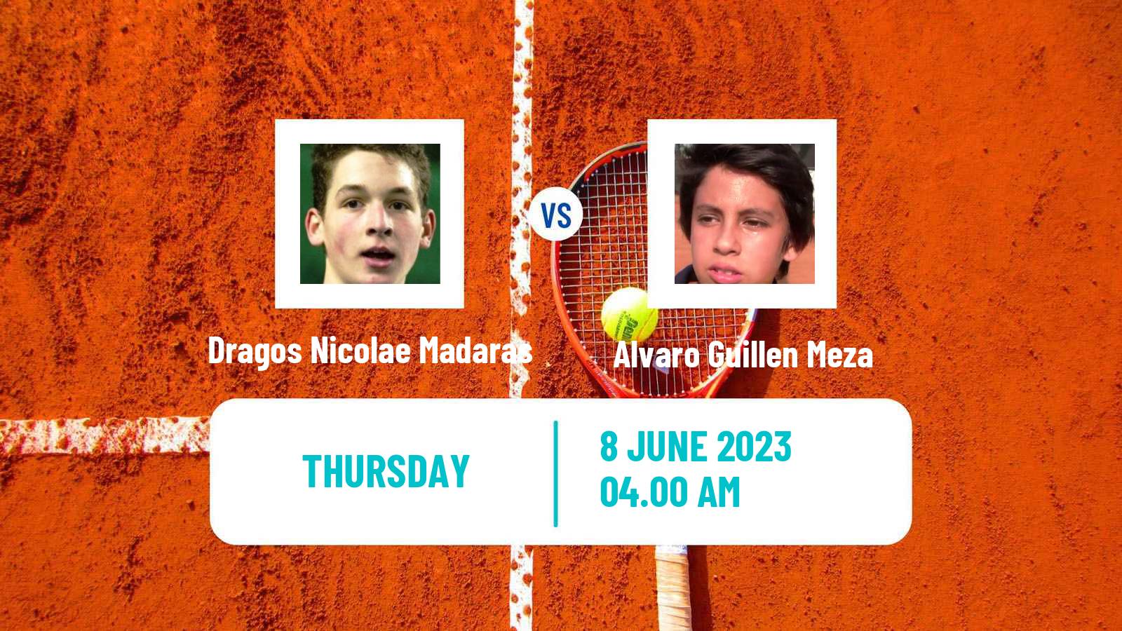 Tennis ITF M15 Nyiregyhaza Men Dragos Nicolae Madaras - Alvaro Guillen Meza
