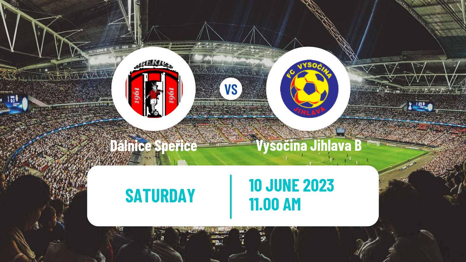 Soccer Czech Division D Dálnice Speřice - Vysočina Jihlava B