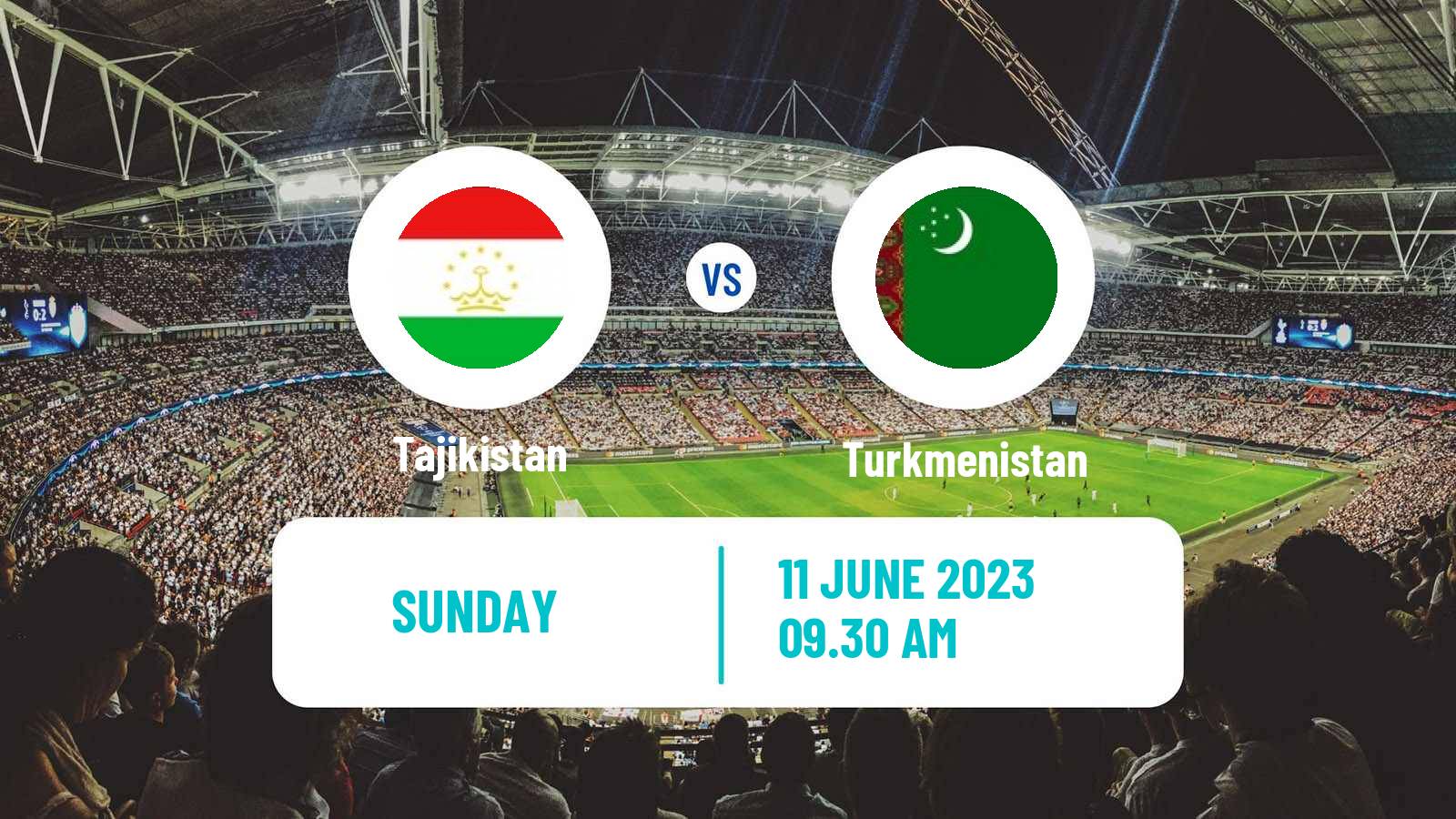 Soccer CAFA Nations Cup Tajikistan - Turkmenistan