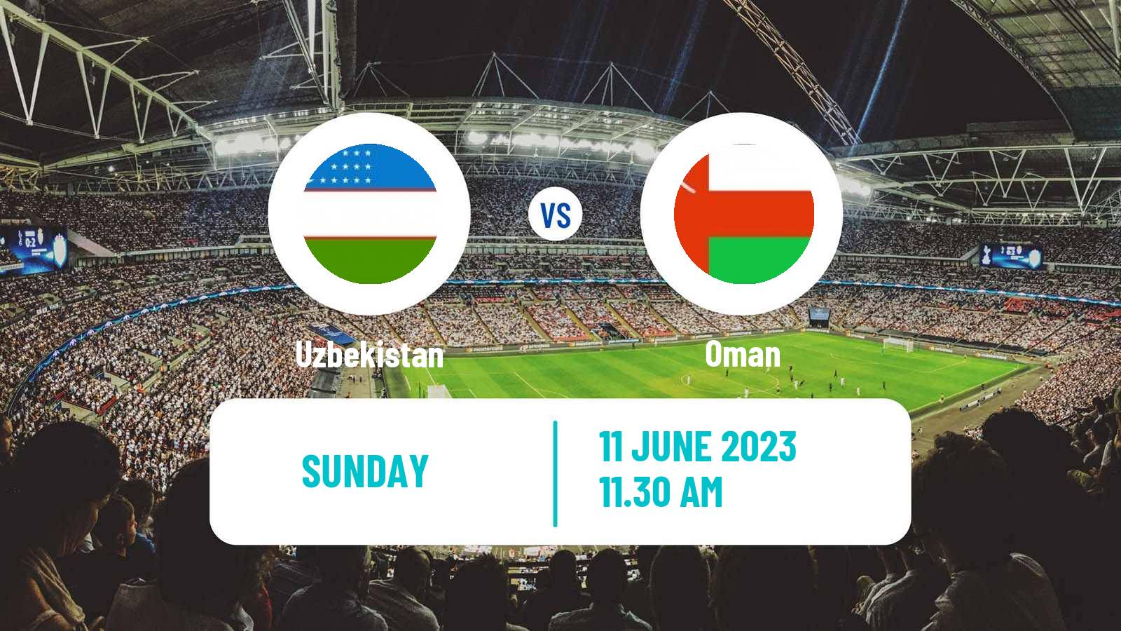 Soccer CAFA Nations Cup Uzbekistan - Oman