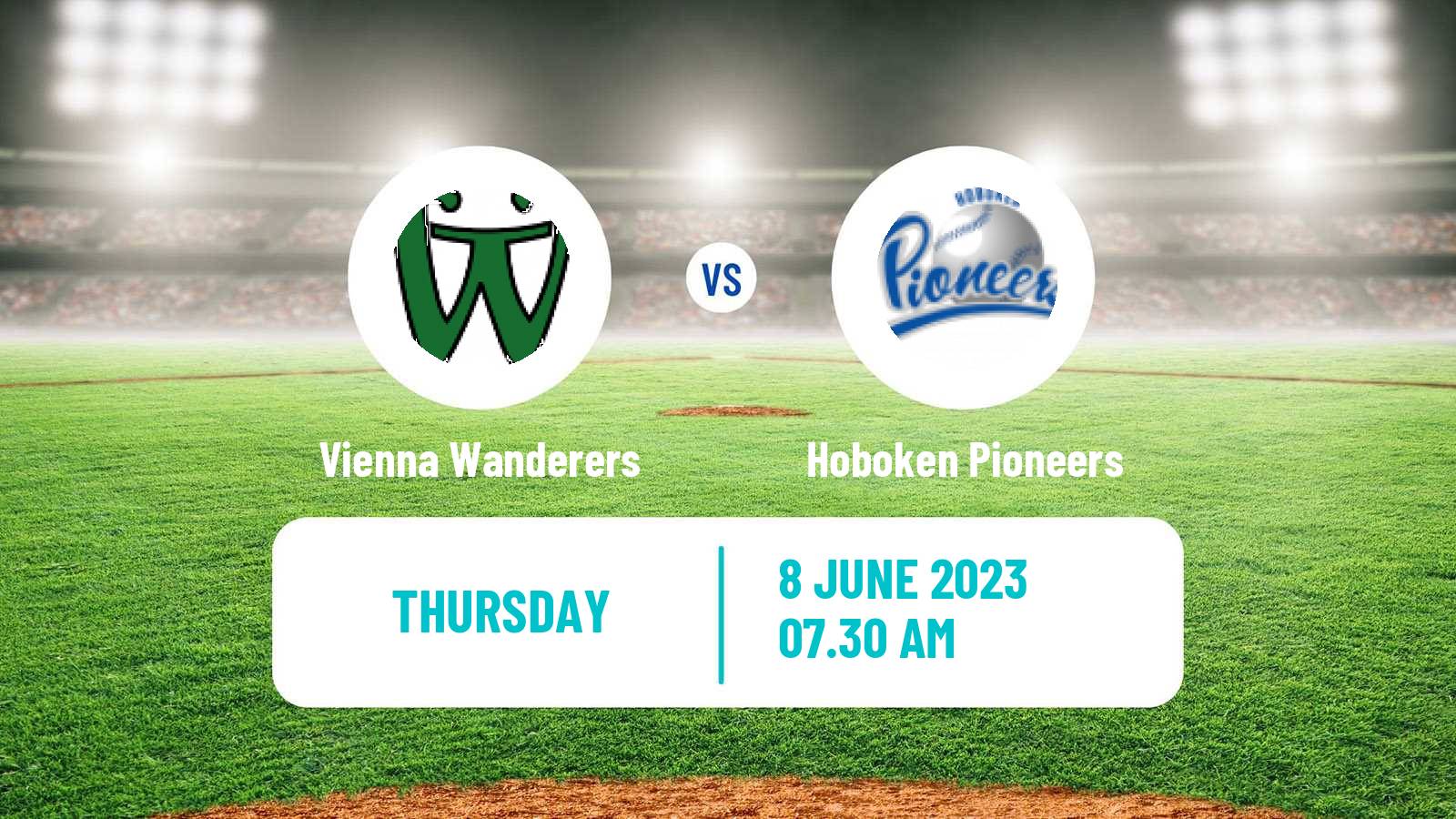 Baseball Confederation Cup Baseball Vienna Wanderers - Hoboken Pioneers
