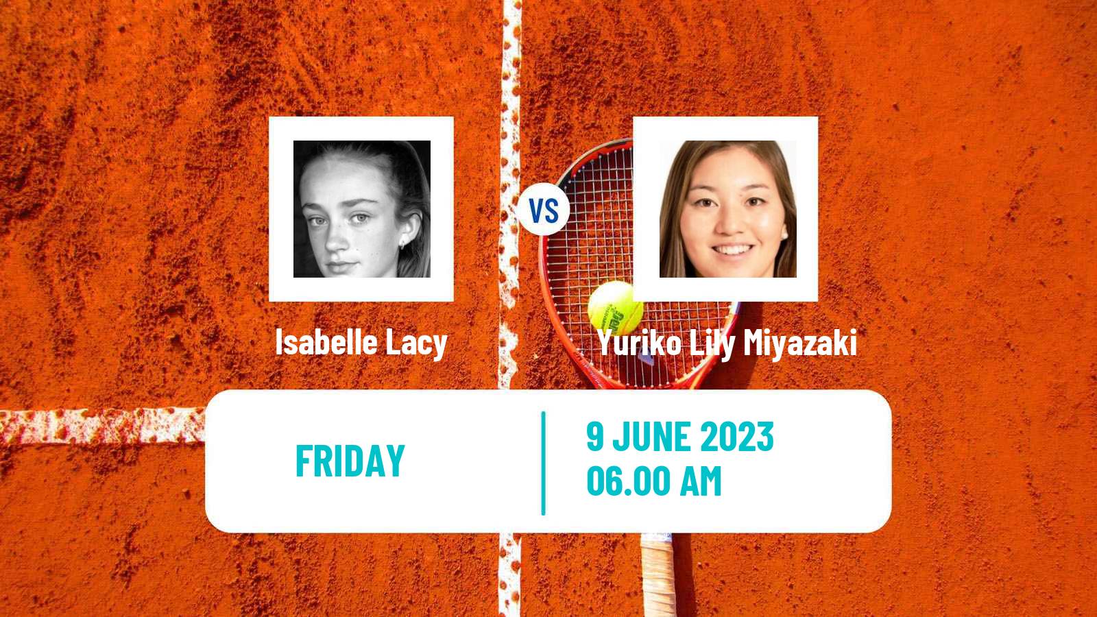 Tennis ITF W100 Surbiton Women Isabelle Lacy - Yuriko Lily Miyazaki