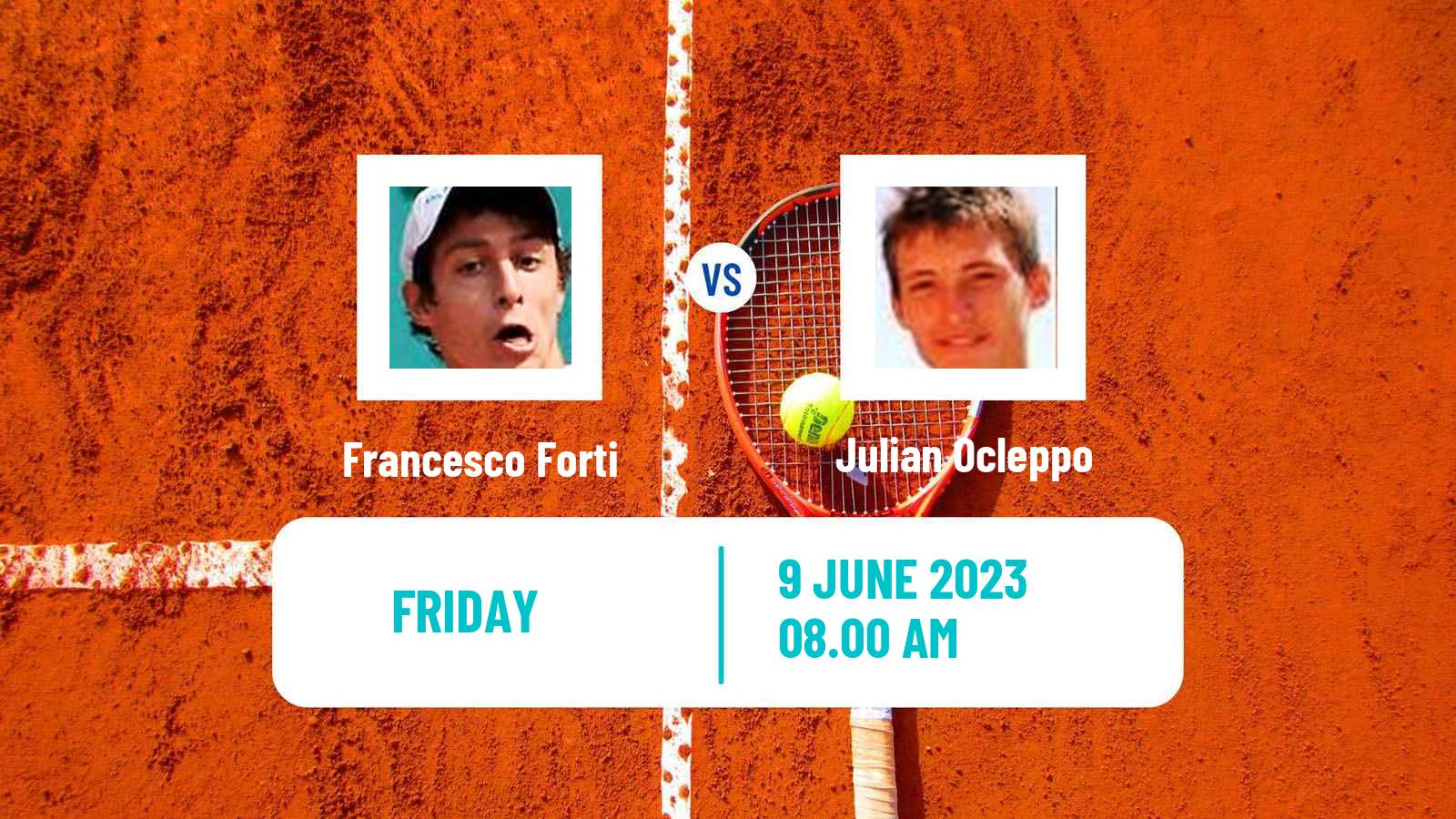 Tennis ITF M15 Frascati Men Francesco Forti - Julian Ocleppo