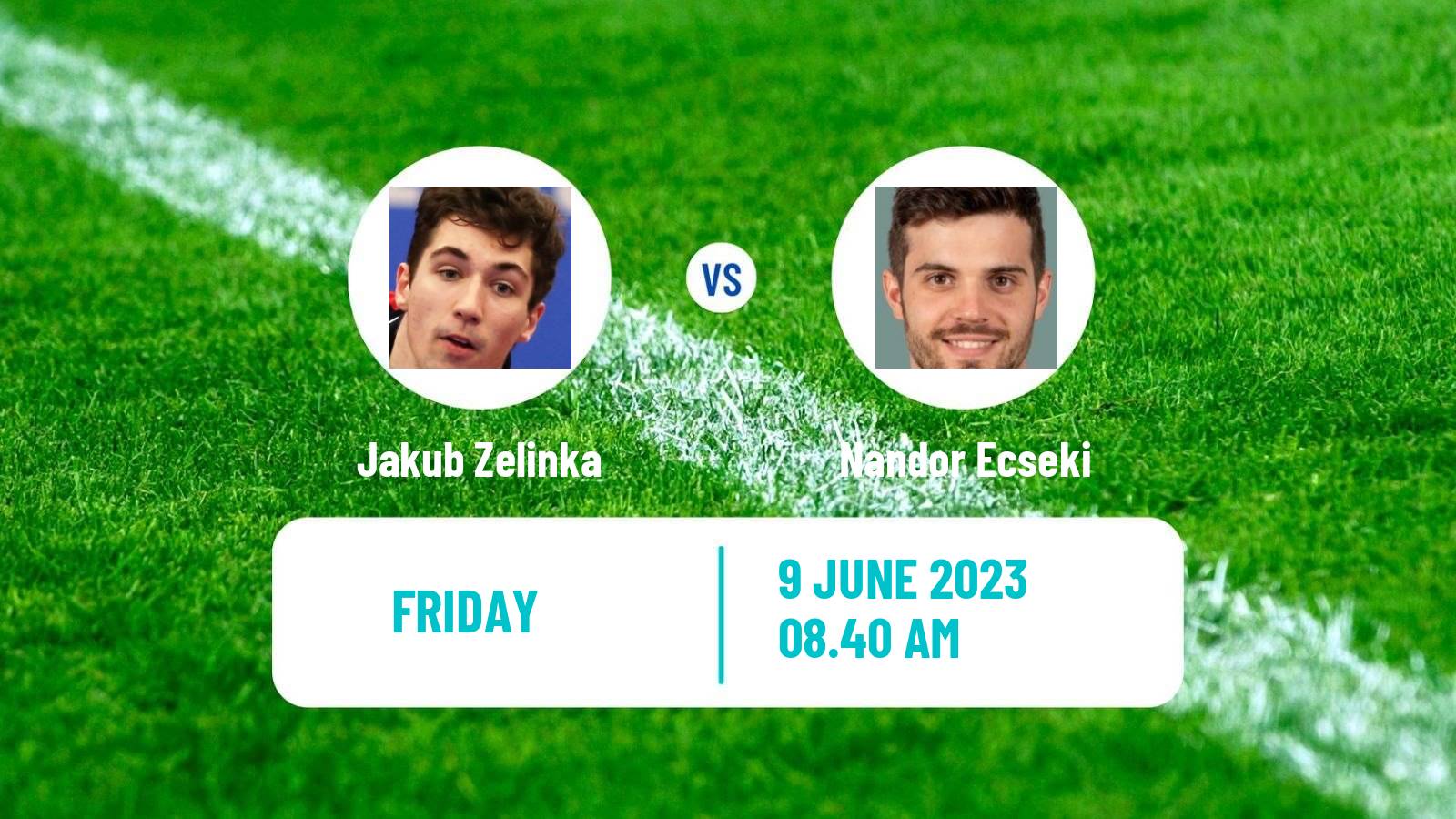 Table tennis Tt Star Series Men Jakub Zelinka - Nandor Ecseki