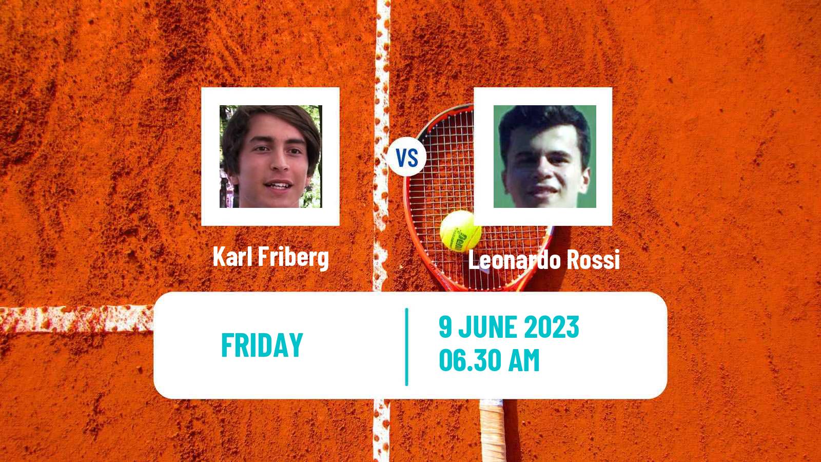 Tennis ITF M15 Vaasa Men Karl Friberg - Leonardo Rossi