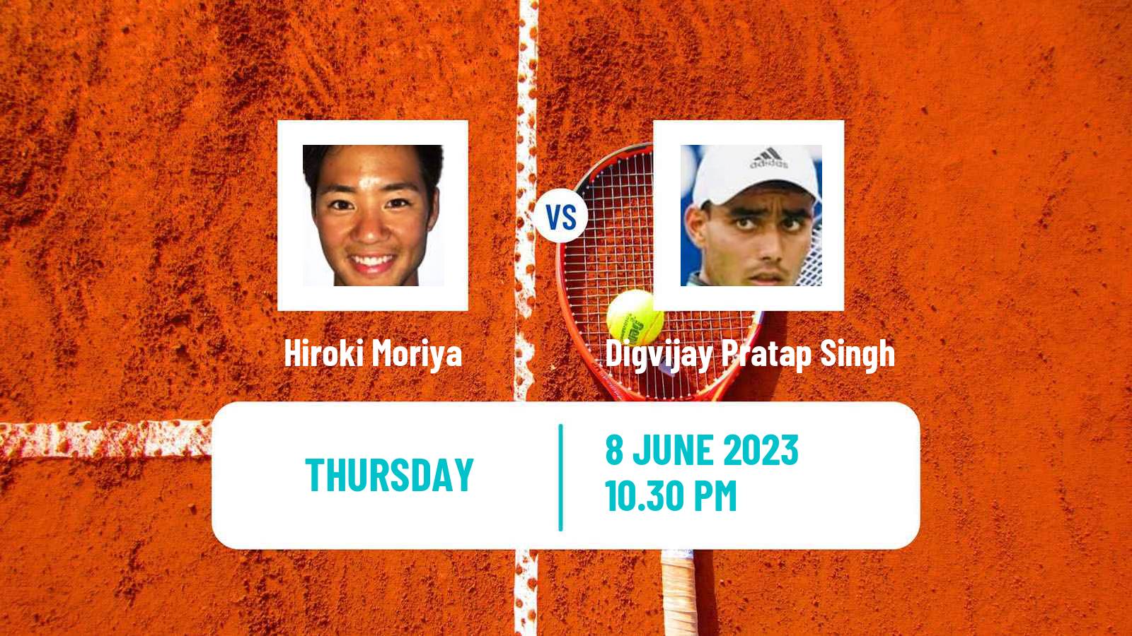 Tennis ITF M25 Jakarta 5 Men Hiroki Moriya - Digvijay Pratap Singh