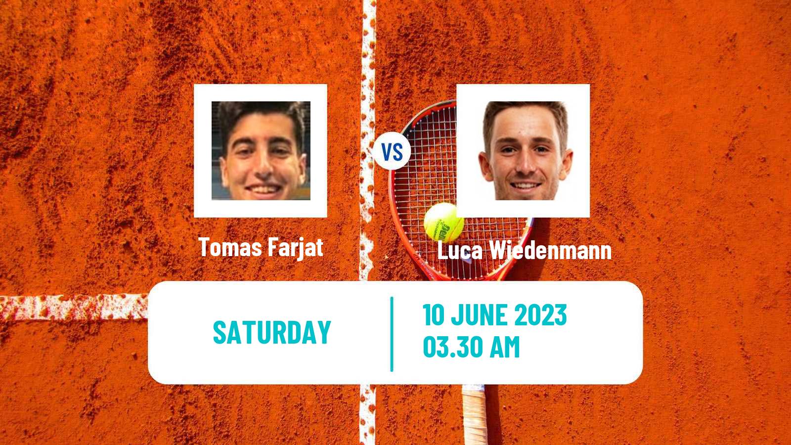 Tennis ITF M15 Nyiregyhaza Men Tomas Farjat - Luca Wiedenmann