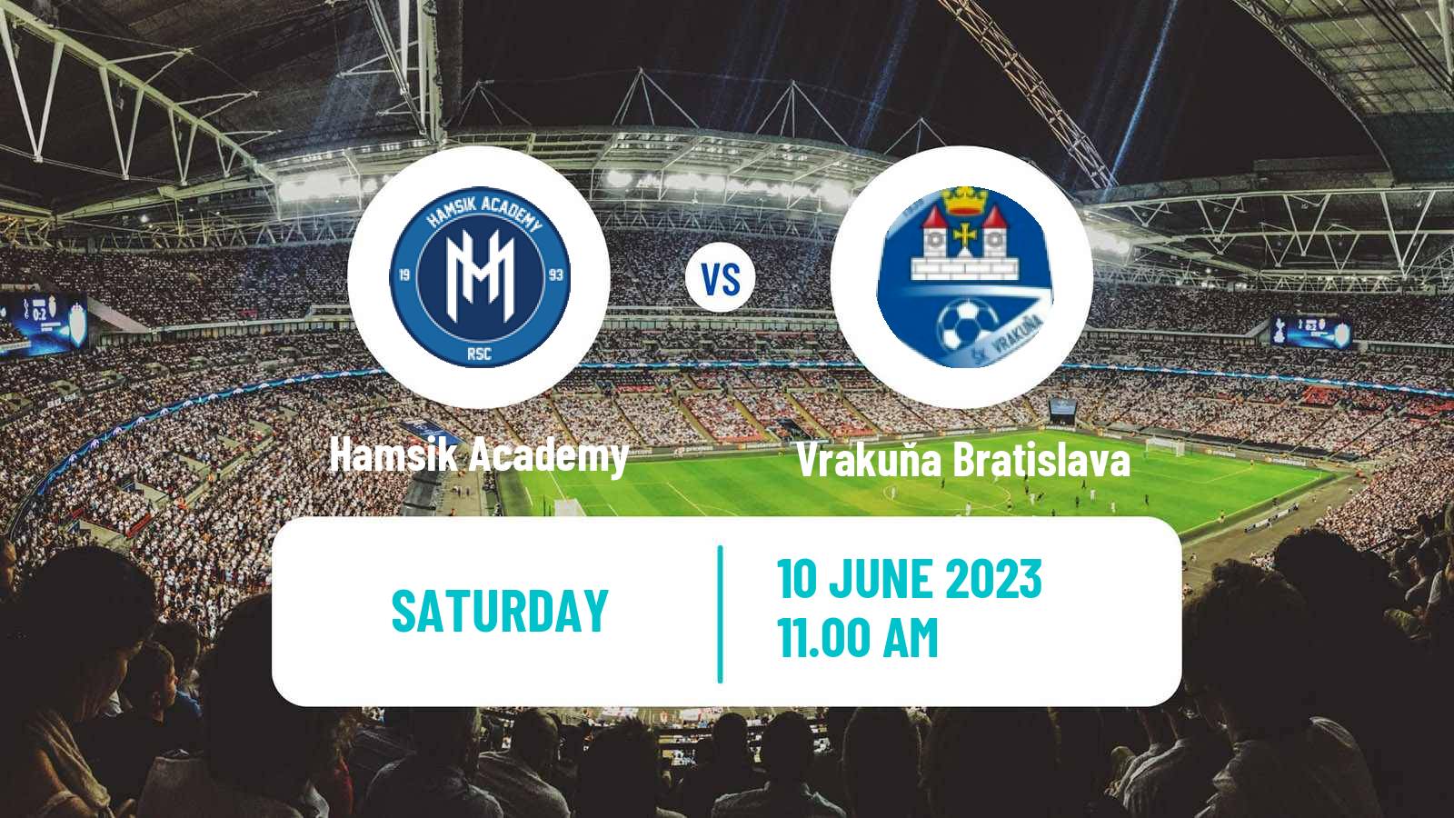 Soccer Slovak 3 Liga West Hamsik Academy - Vrakuňa Bratislava