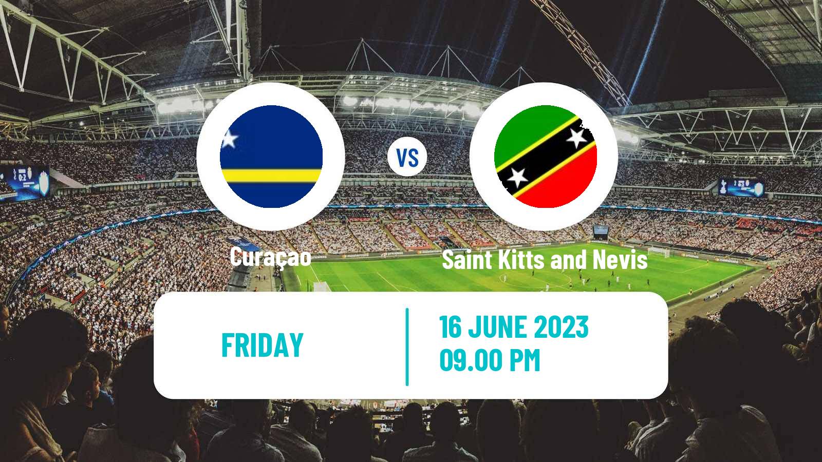 Soccer Gold Cup Curaçao - Saint Kitts and Nevis