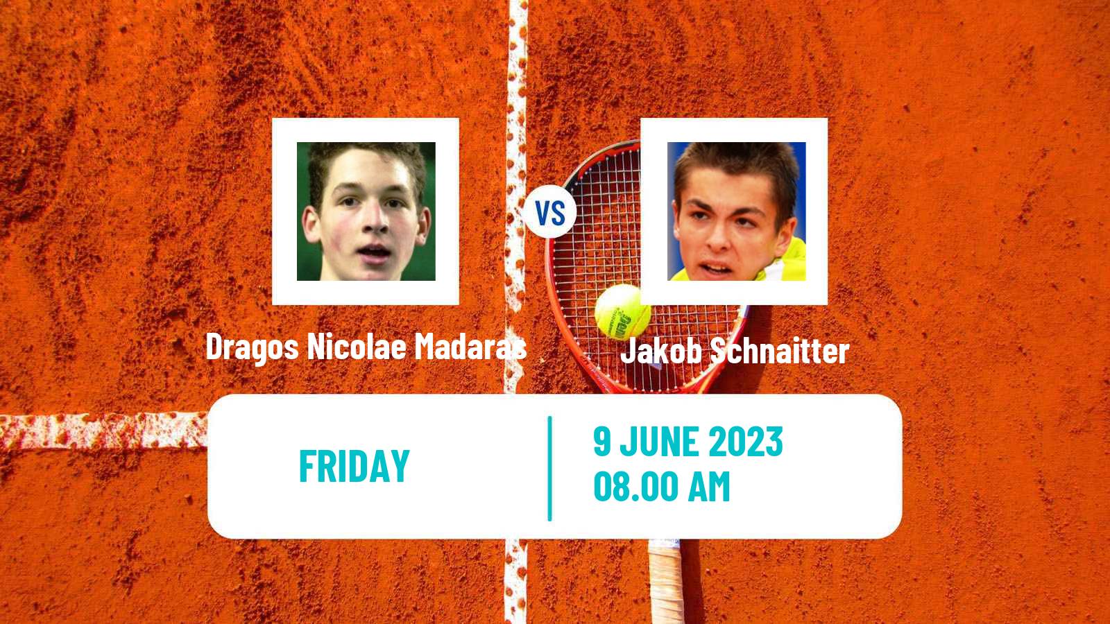 Tennis ITF M15 Nyiregyhaza Men Dragos Nicolae Madaras - Jakob Schnaitter