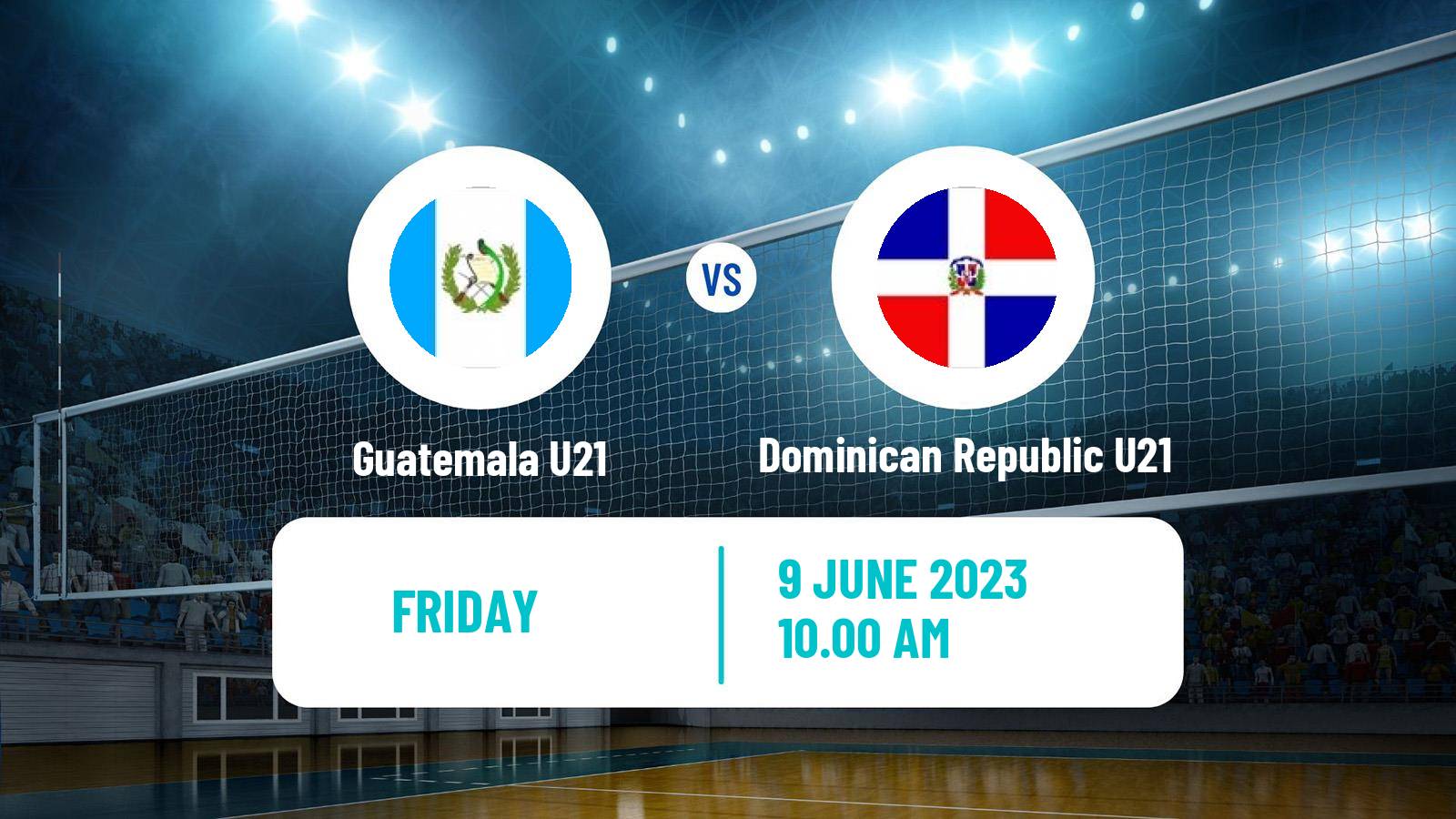 Volleyball Pan-American Cup U21 Volleyball Guatemala U21 - Dominican Republic U21
