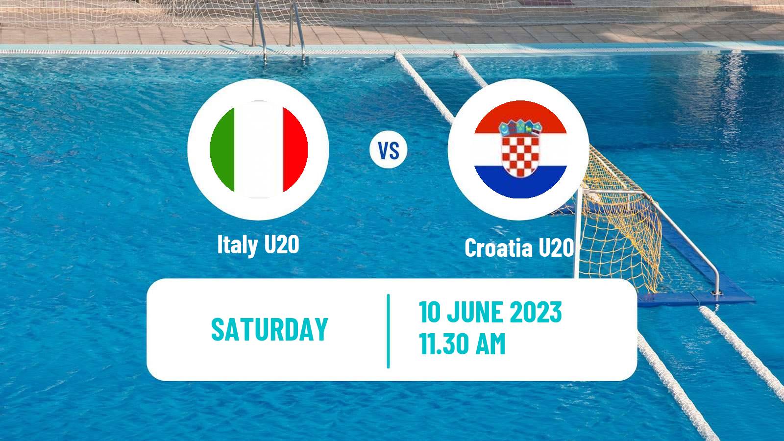 Water polo World Championship Water Polo U20 Italy U20 - Croatia U20