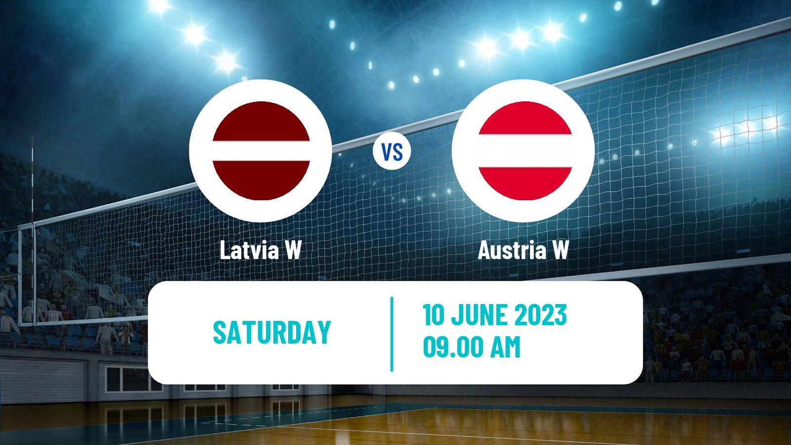 Volleyball Silver European League Volleyball Women Latvia W - Austria W