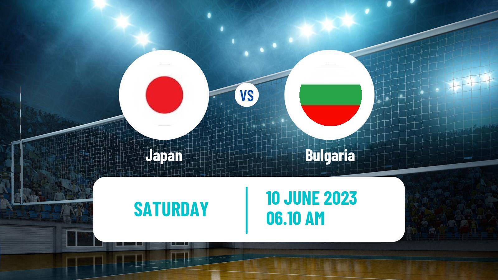 Volleyball Nations League Volleyball Japan - Bulgaria