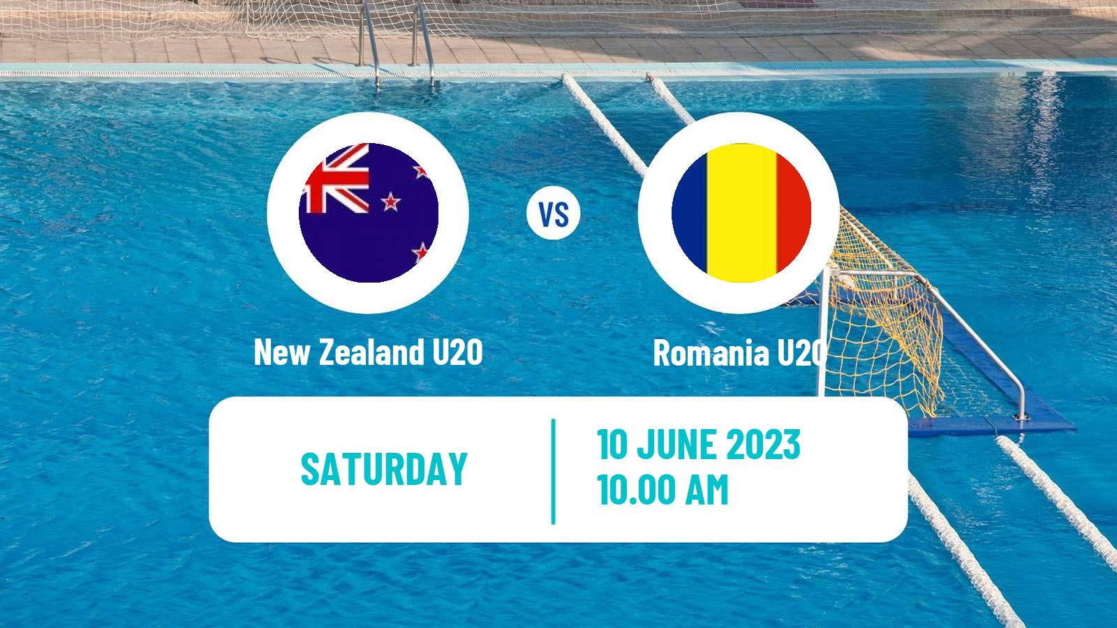 Water polo World Championship Water Polo U20 New Zealand U20 - Romania U20