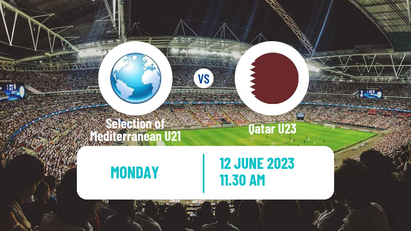Soccer Maurice Revello Tournament Selection of Mediterranean U21 - Qatar U23