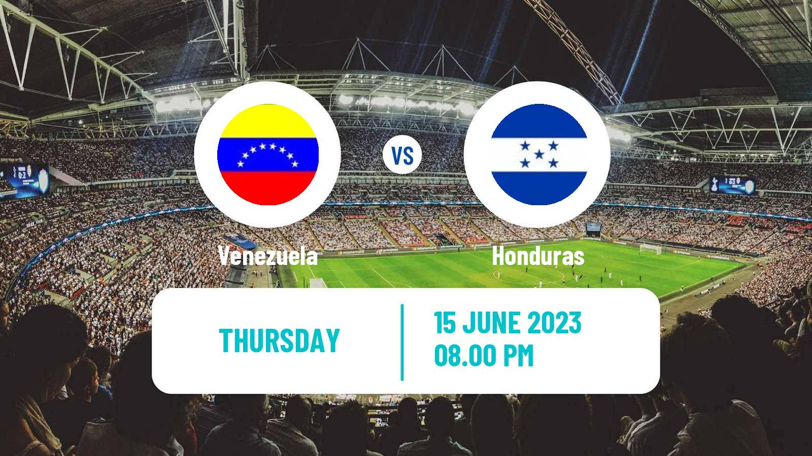 Soccer Friendly Venezuela - Honduras