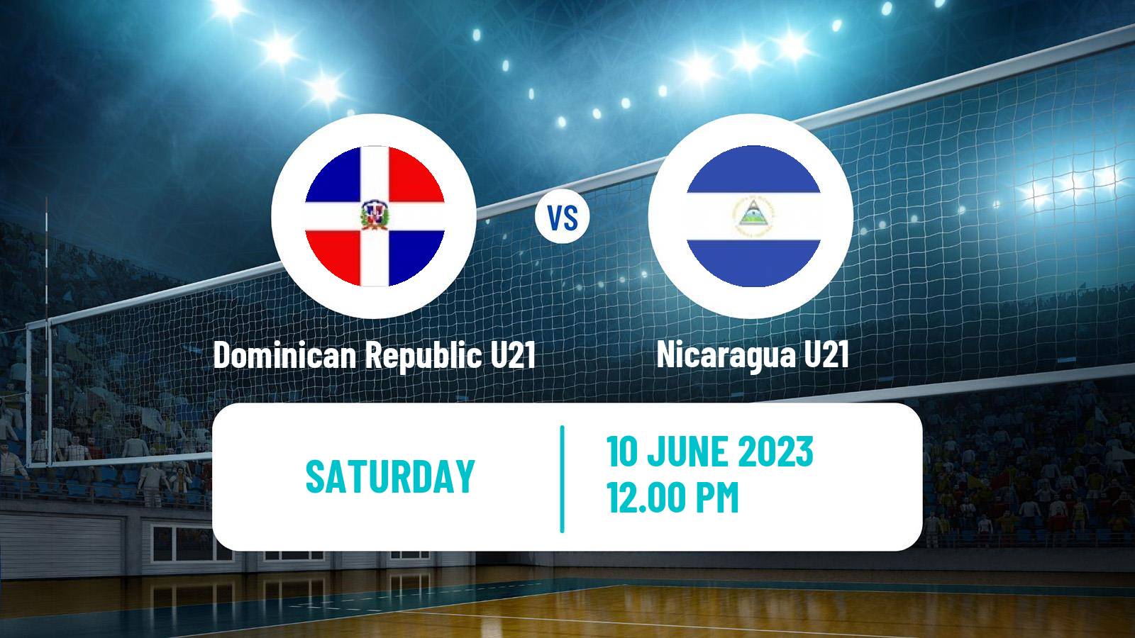 Volleyball Pan-American Cup U21 Volleyball Dominican Republic U21 - Nicaragua U21