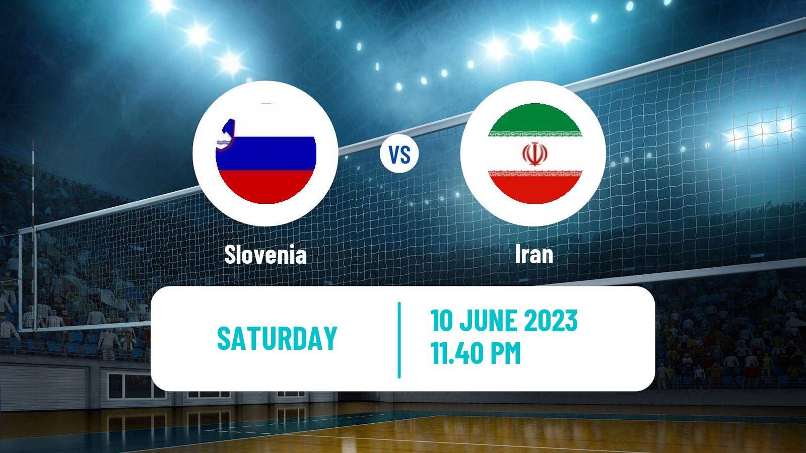 Volleyball Nations League Volleyball Slovenia - Iran