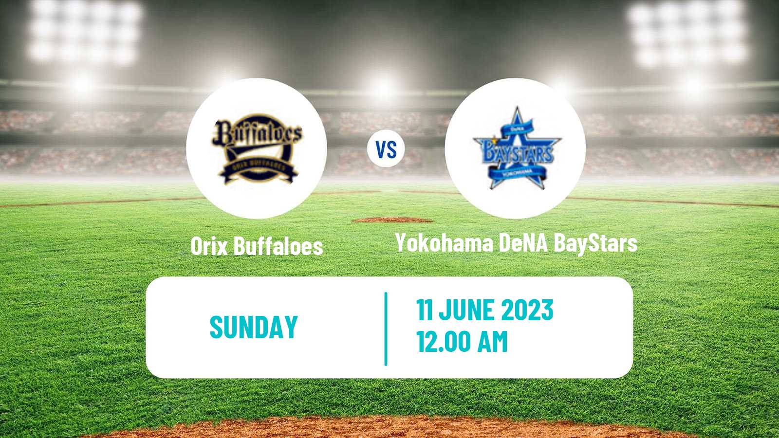 Orix Buffaloes Yokohama DeNA BayStars predictions, where to watch, live