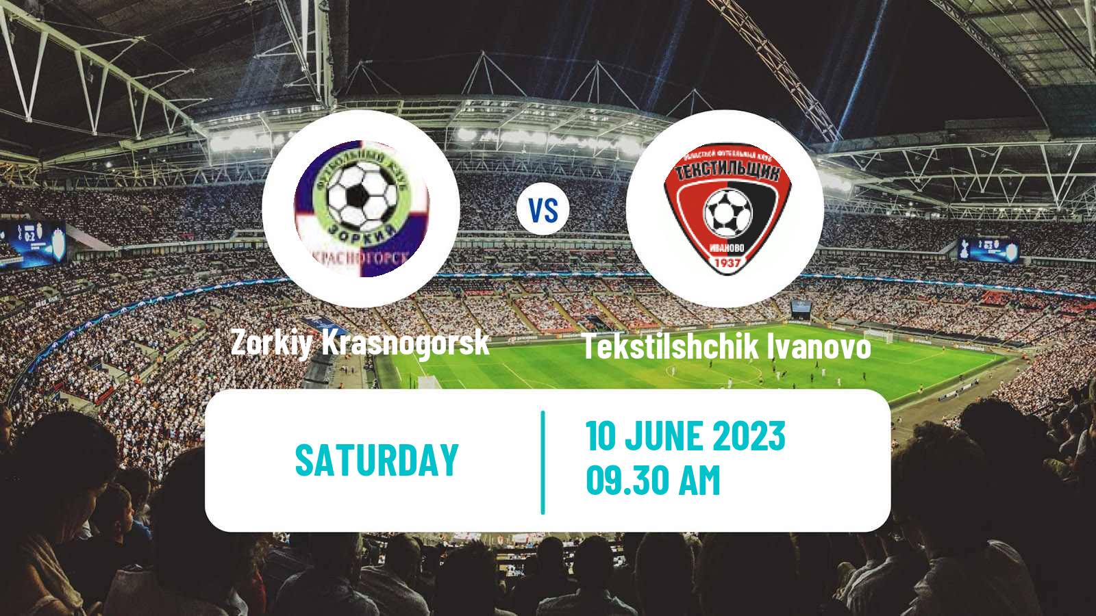 Soccer Russian FNL 2 Group 2 Zorkiy Krasnogorsk - Tekstilshchik Ivanovo