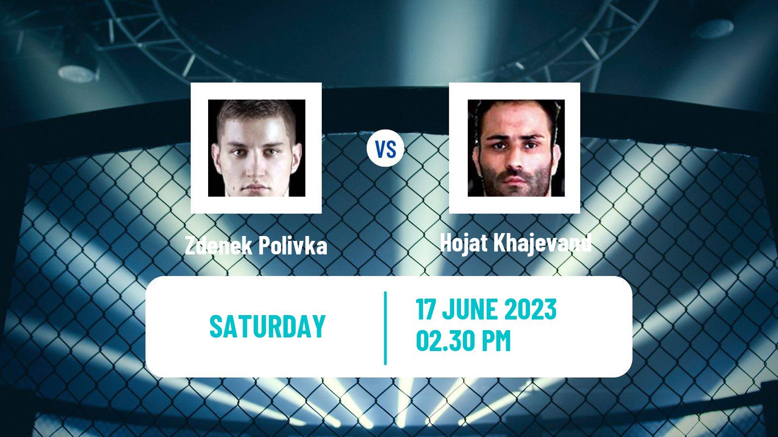 MMA Middleweight Oktagon Men Zdenek Polivka - Hojat Khajevand