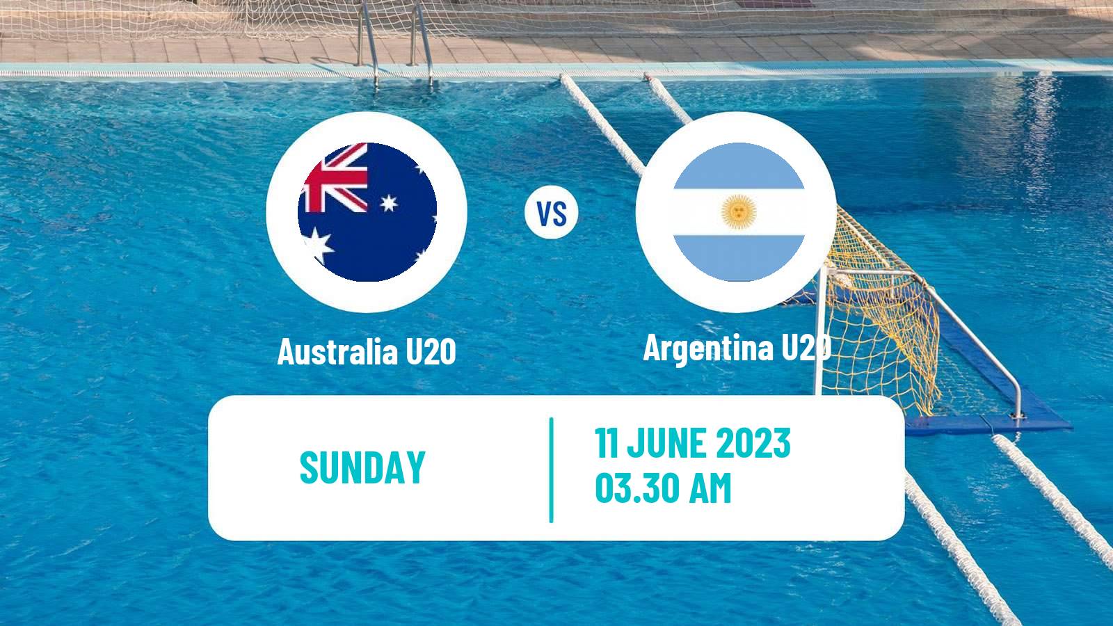 Water polo World Championship Water Polo U20 Australia U20 - Argentina U20