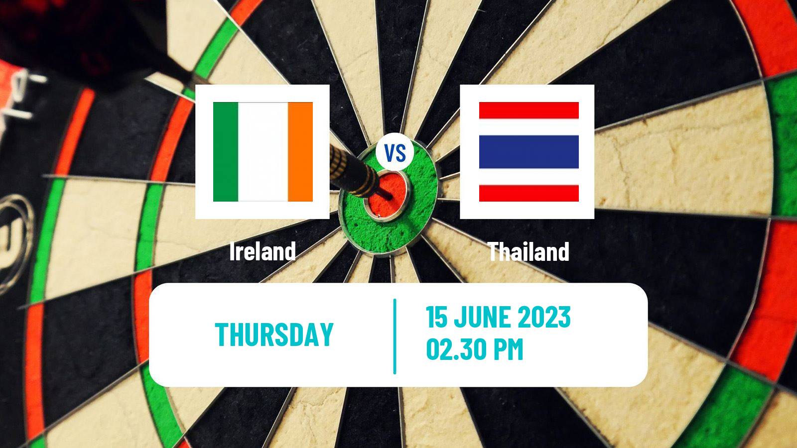 Darts World Cup Teams Ireland - Thailand