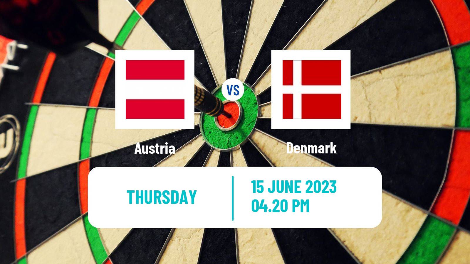 Darts World Cup Teams Austria - Denmark