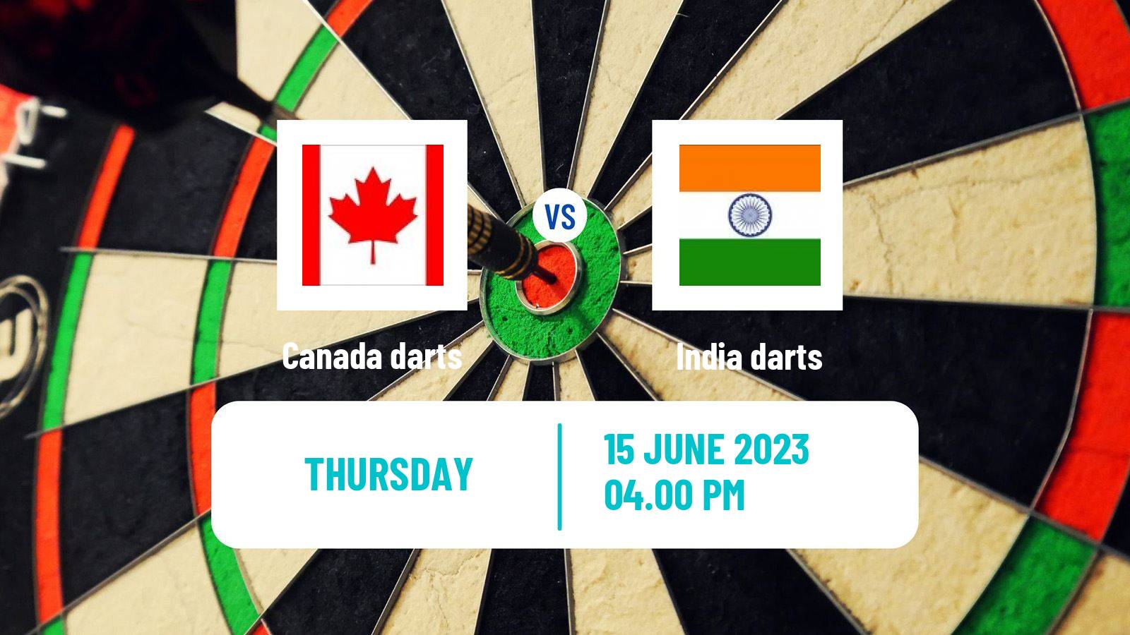 Darts World Cup Teams Canada - India