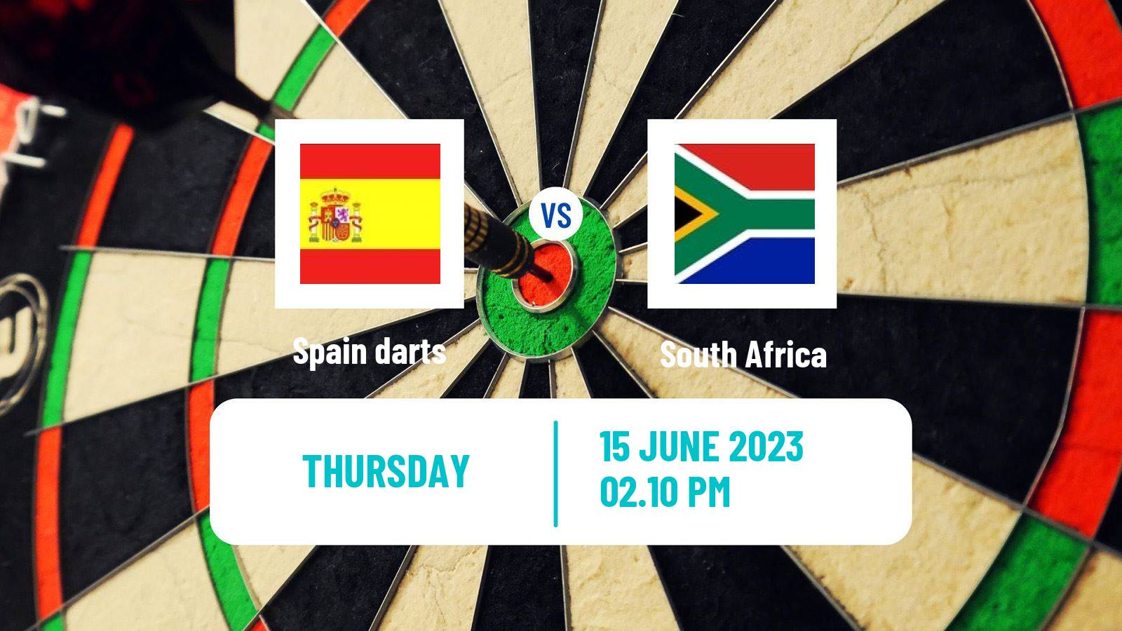 Darts World Cup Teams Spain - South Africa