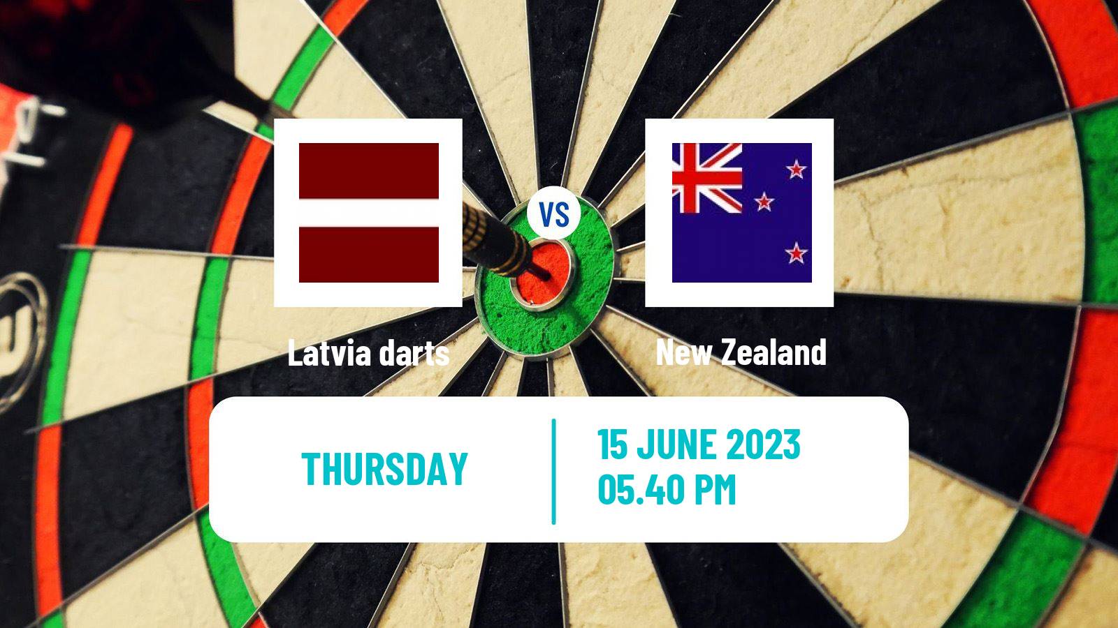 Darts World Cup Teams Latvia - New Zealand