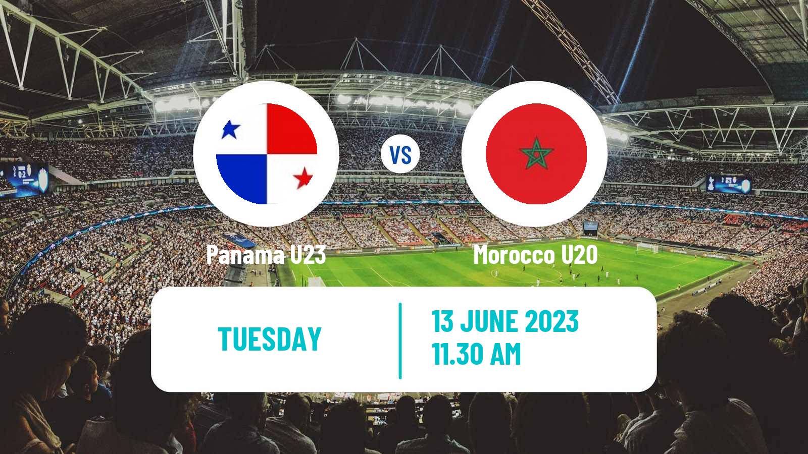 Soccer Maurice Revello Tournament Panama U23 - Morocco U20