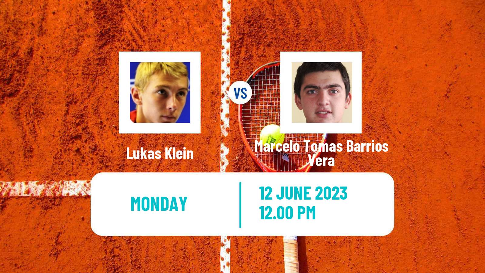 Tennis Bratislava Challenger Men Lukas Klein - Marcelo Tomas Barrios Vera